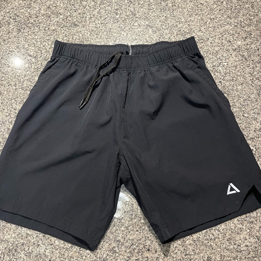 Men's Black Athletic Shorts
